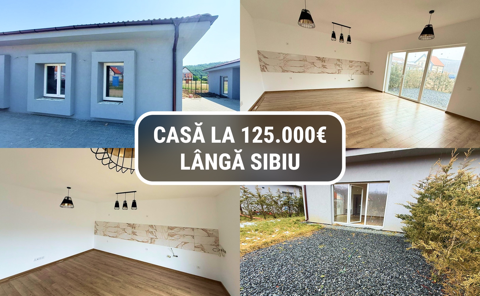 Unde mai găsești o casă la 125.000 € lângă Sibiu?